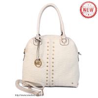 michael kors bedford bowling medium wit boekentassen Winkel Den Haag eh4mk127